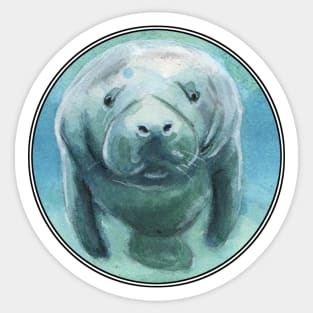 Mister Manatee Sticker